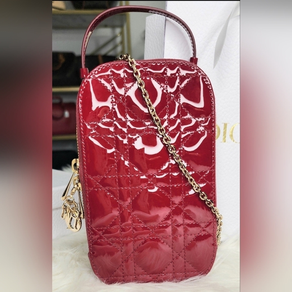 NEW! Lady Dior Call'in Dior Phone Holder - Picture 3 of 6